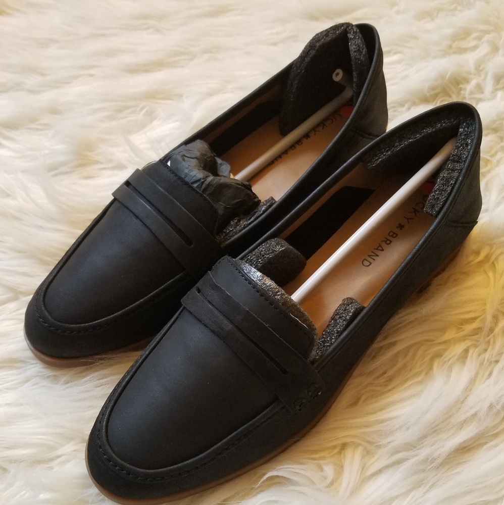 NIB Vintage Leather Lucky Brand